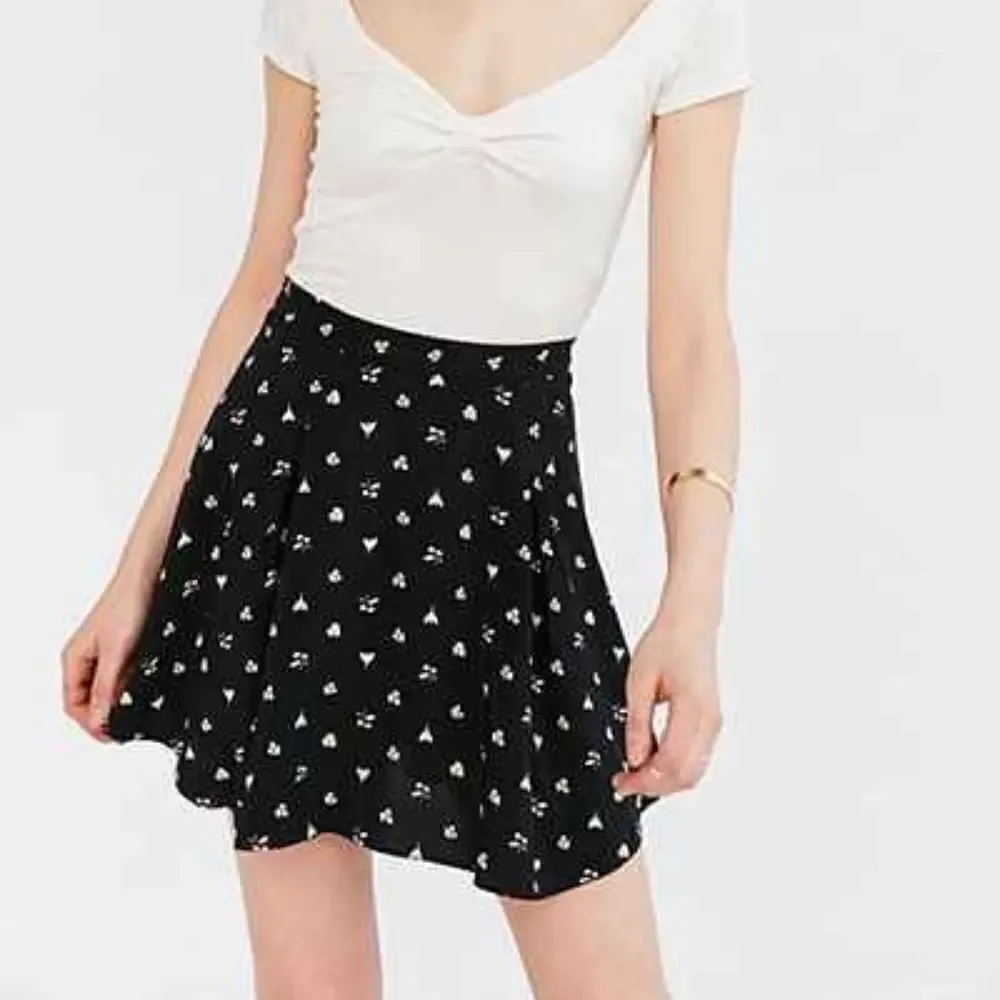 Kimchi Blue Simone Floral Skater Skirt